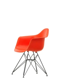 Vitra Eames Plastic Armchair DAR, sort pulverlakering fra><noscript><img width=