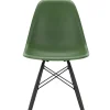 Vitra Eames Plastic Side Chair DSW, sortlakeret ahorntræ fra> Spisebordsstole