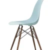 Vitra Eames Plastic Side Chair DSW, mørkbejdset ahorntræ fra> Spisebordsstole