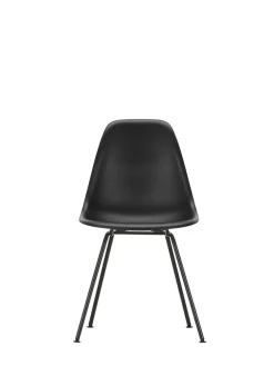 Vitra Eames Plastic Side Chair DSX, sort pulverlakeret fra><noscript><img width=