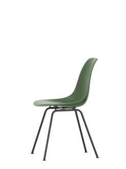 Vitra Eames Plastic Side Chair DSX, sort pulverlakeret fra><noscript><img width=