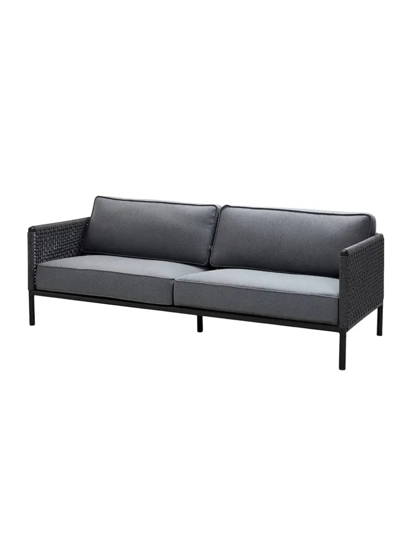Cane-line Encore 3-pers. Sofa fra> Udendørs Loungemøbler