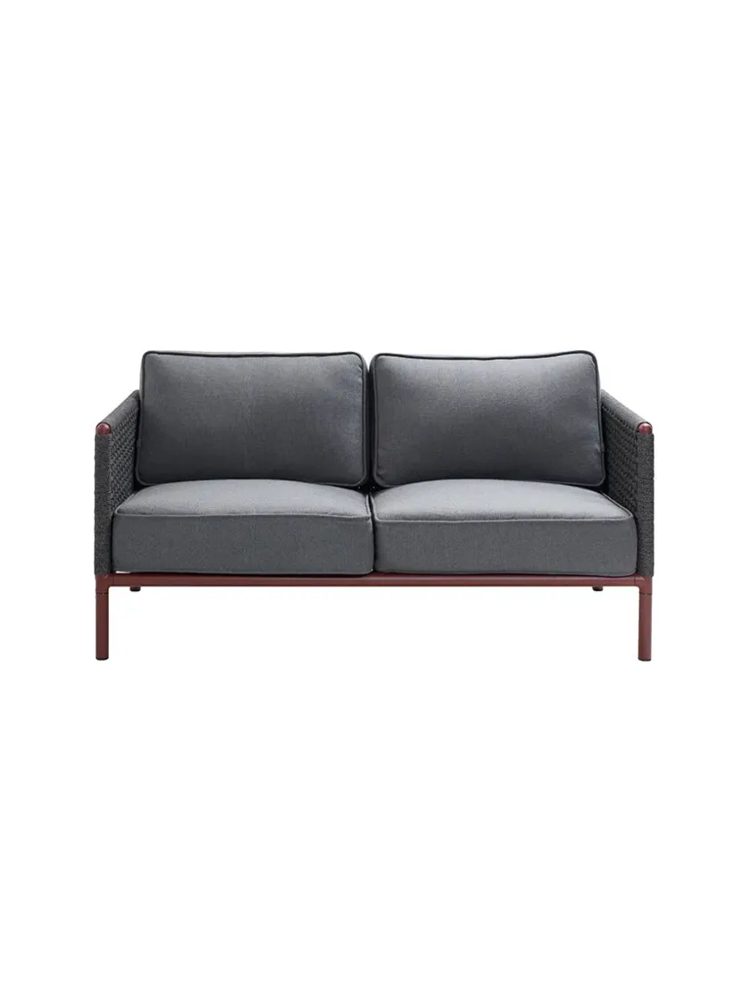 Cane-line Encore 2-pers. Sofa, Soft Rope fra> Udendørs Loungemøbler