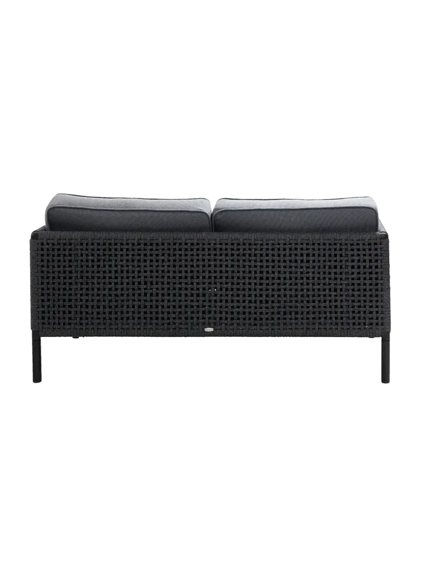 Cane-line Encore 2-pers. Sofa, Soft Rope fra> Udendørs Loungemøbler
