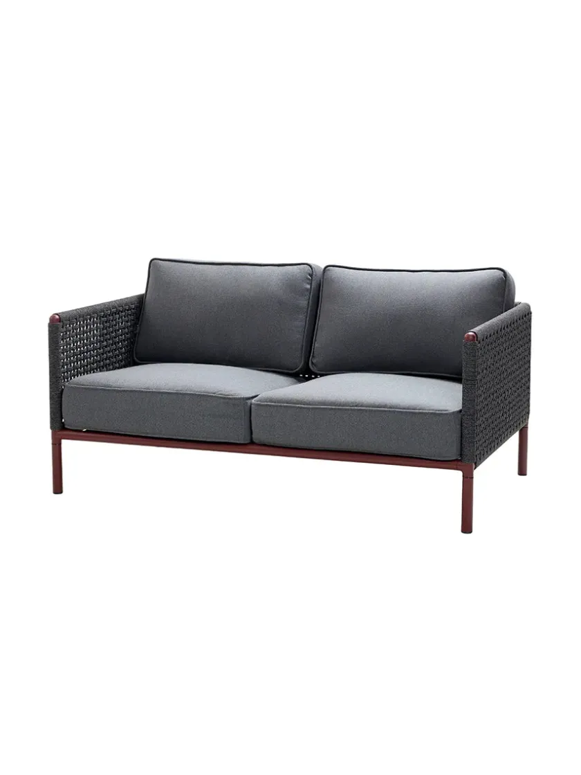 Cane-line Encore 2-pers. Sofa, Soft Rope fra> Udendørs Loungemøbler