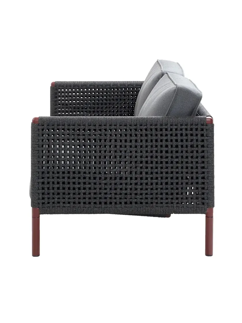 Cane-line Encore 2-pers. Sofa, Soft Rope fra> Udendørs Loungemøbler