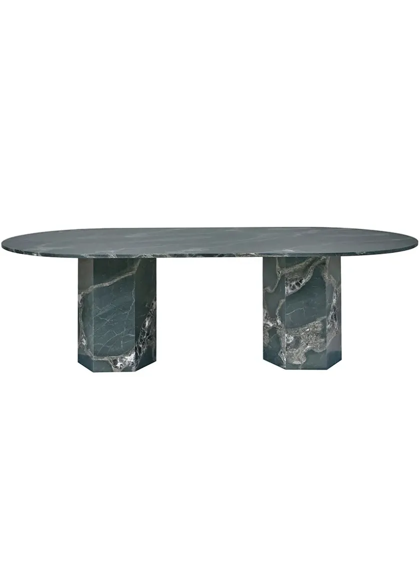 GUBI Epic Outdoor Dining Table, round fra> Haveborde