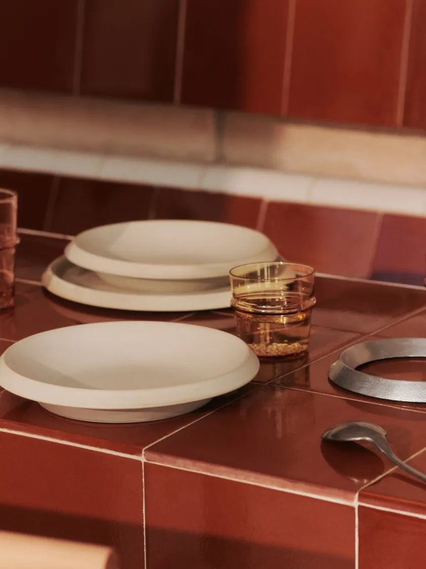 Ferm Living Erena Side Plate Ø22 - tallerken fra> Service
