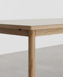 Tablelab ESSENTIAL OAK spisebord 220x90 cm Mushroom, fra><noscript><img width=