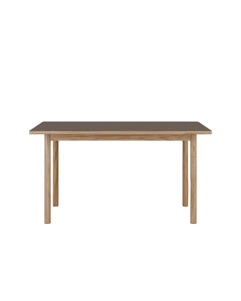 Tablelab ESSENTIAL OAK spisebord 140x90 cm Espresso, fra> Spiseborde