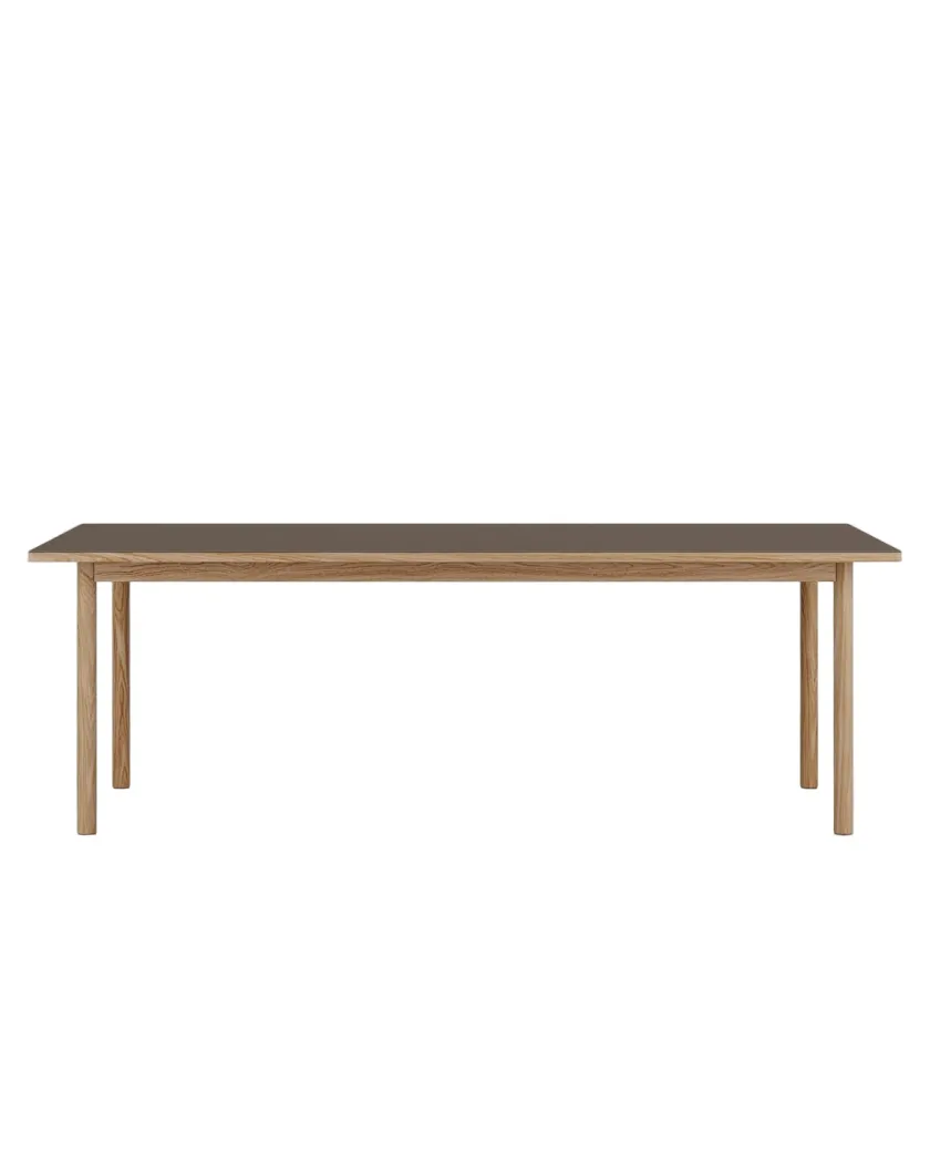 Tablelab ESSENTIAL OAK spisebord 140x90 cm Espresso, fra> Spiseborde