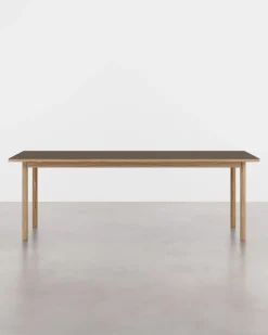Tablelab ESSENTIAL OAK spisebord 140x90 cm Espresso, fra><noscript><img width=