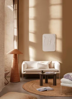 Ferm Living Eternal Oval Jute Rug - Natural fra> Gulvtæpper