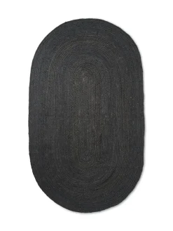 Ferm Living Eternal Oval Jute Rug - Natural fra><noscript><img width=