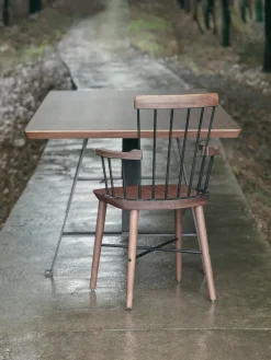 Stellar Works Exchange Highback Chair, walnut fra><noscript><img width=