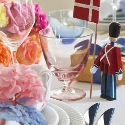 Kay Bojesen Fanebærer med tekstilflag, mini af> Figurer