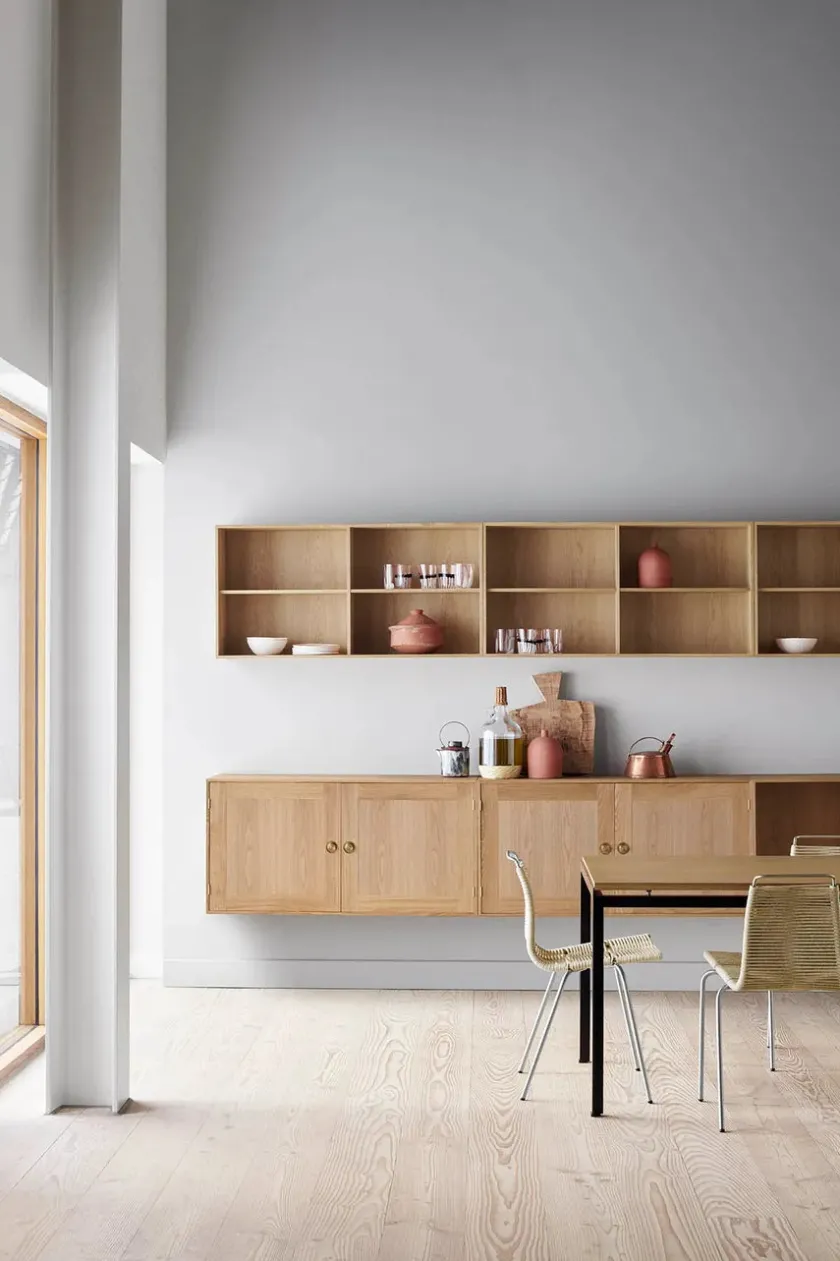 Carl Hansen & Søn FK63 Reol med hylde og bakker fra> Reoler