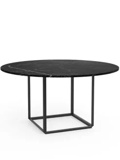 New Works Florence spisebord Ø145, black marquina fra> Spiseborde