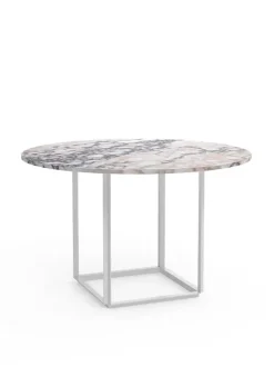 New Works Florence spisebord Ø120, black marquina fra><noscript><img width=