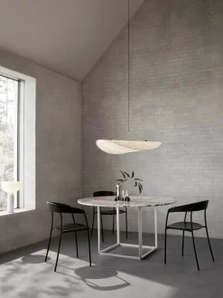 New Works Florence spisebord Ø120, black marquina fra><noscript><img width=