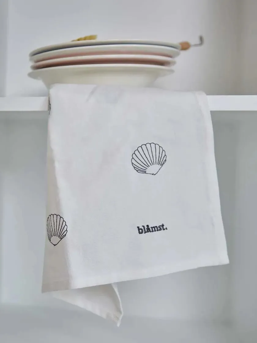 Blåmst Flower Viskestykke fra> Køkkentekstiler
