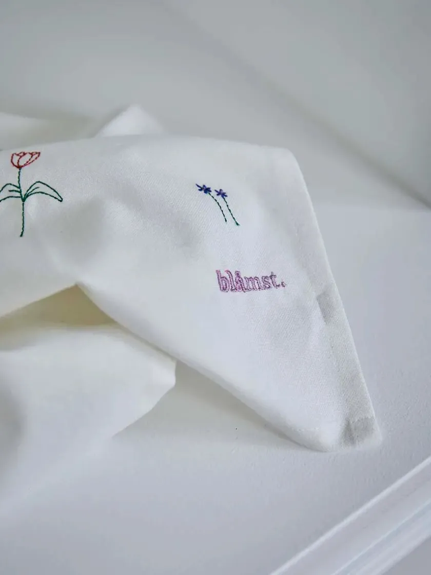Blåmst Flower Viskestykke fra> Køkkentekstiler