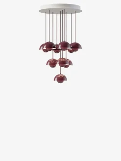 &Tradition Flowerpot Chandelier VP10, 10 pendants reversed fra><noscript><img width=