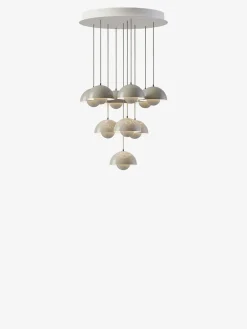 &Tradition Flowerpot Chandelier VP10, 10 pendants reversed fra><noscript><img width=