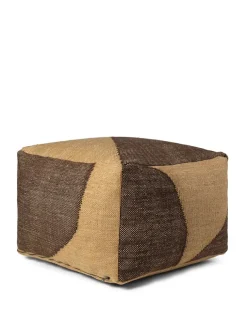 Ferm Living Forene Square Pouf fra> Puffer|Sofaer