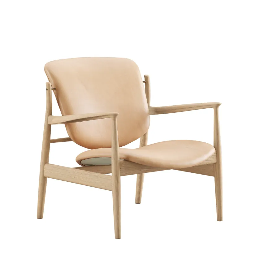 House of Finn Juhl France Chair, valnød af Finn Juhl> Lænestole
