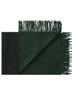 Silkeborg Uldspinderi Franja Plaid, green/orange fra><noscript><img width=