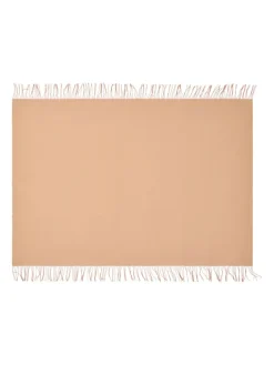 Silkeborg Uldspinderi Franja Plaid, pink/brown fra><noscript><img width=