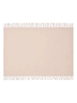 Silkeborg Uldspinderi Franja Plaid, pink/white fra><noscript><img width=