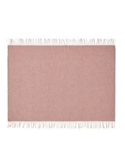 Silkeborg Uldspinderi Franja Plaid, pink/white fra><noscript><img width=