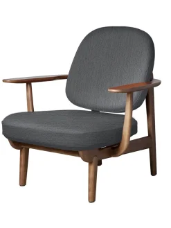 Fritz Hansen Fred Lænestol, valnødfarvet eg fra><noscript><img width=