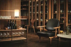Fritz Hansen Fred Lænestol, valnødfarvet eg fra><noscript><img width=