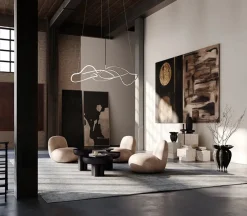 101 Copenhagen Ghost Chandelier, Big, Burned Black fra><noscript><img width=