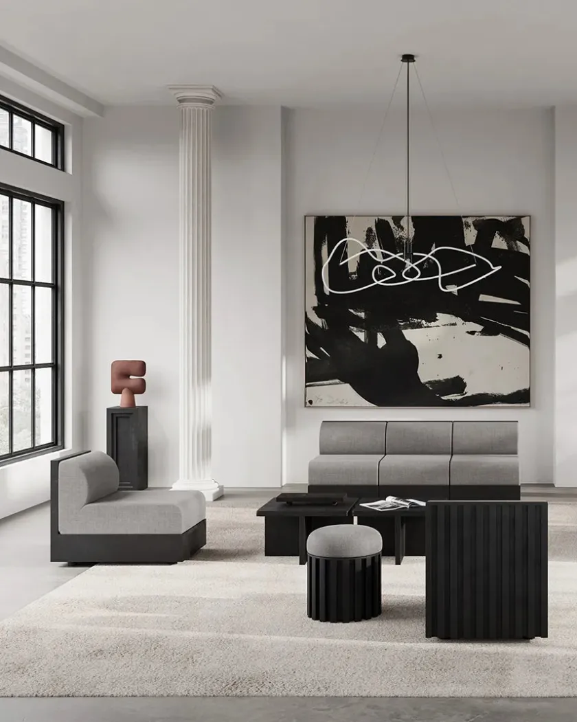 101 Copenhagen Ghost Chandelier, Big, Chrome fra> Lysekroner|Spots