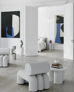 101 Copenhagen Ghost Chandelier, Big, Chrome fra><noscript><img width=