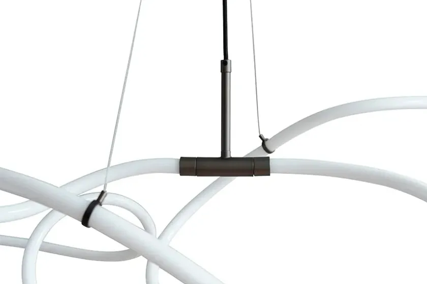 101 Copenhagen Ghost Chandelier, Big, Chrome fra> Lysekroner|Spots
