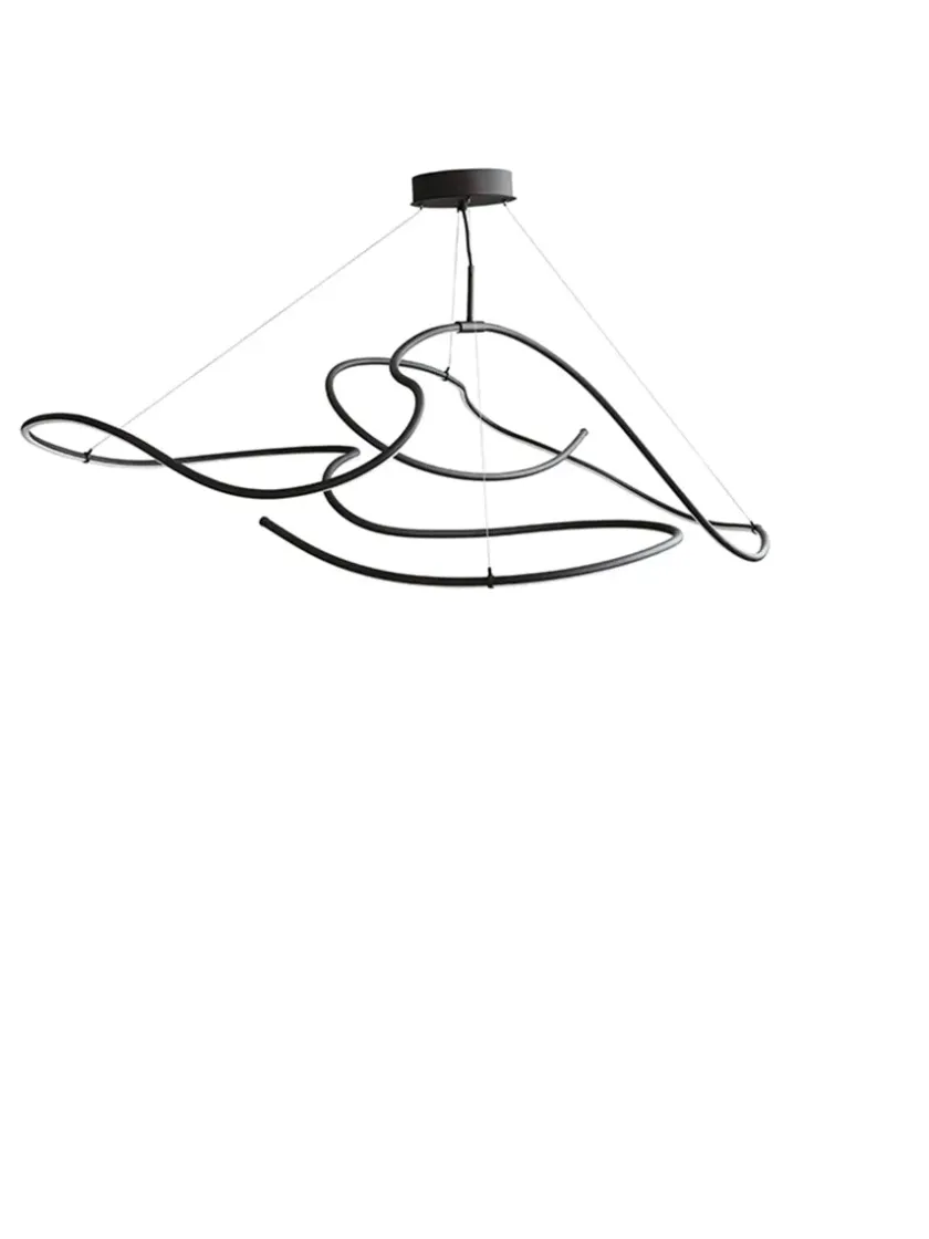 101 Copenhagen Ghost Chandelier, Big, Chrome fra> Lysekroner|Spots