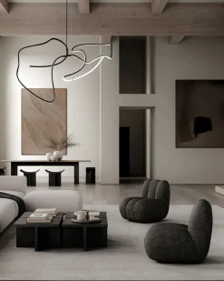 101 Copenhagen Ghost Chandelier, Big, Chrome fra><noscript><img width=