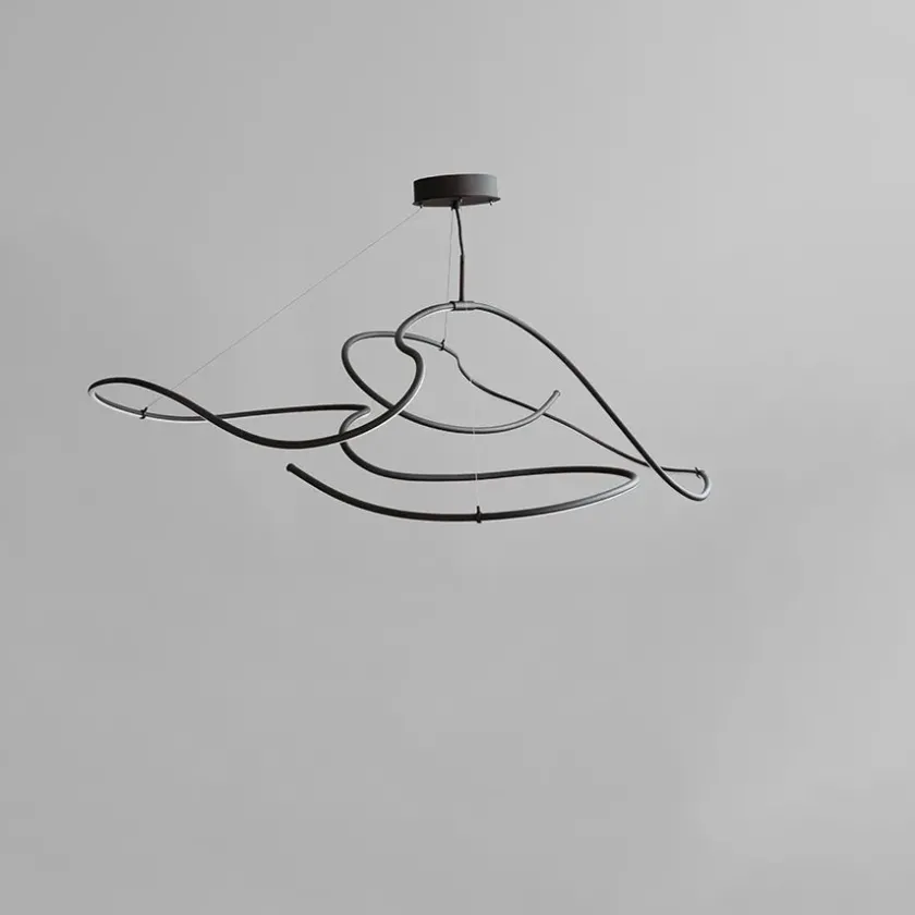101 Copenhagen Ghost Chandelier, Big, Chrome fra> Lysekroner|Spots