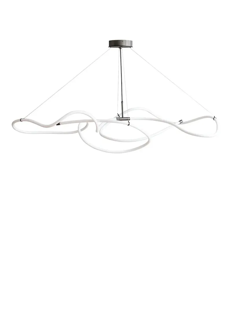 101 Copenhagen Ghost Chandelier, Big, Chrome fra> Lysekroner|Spots
