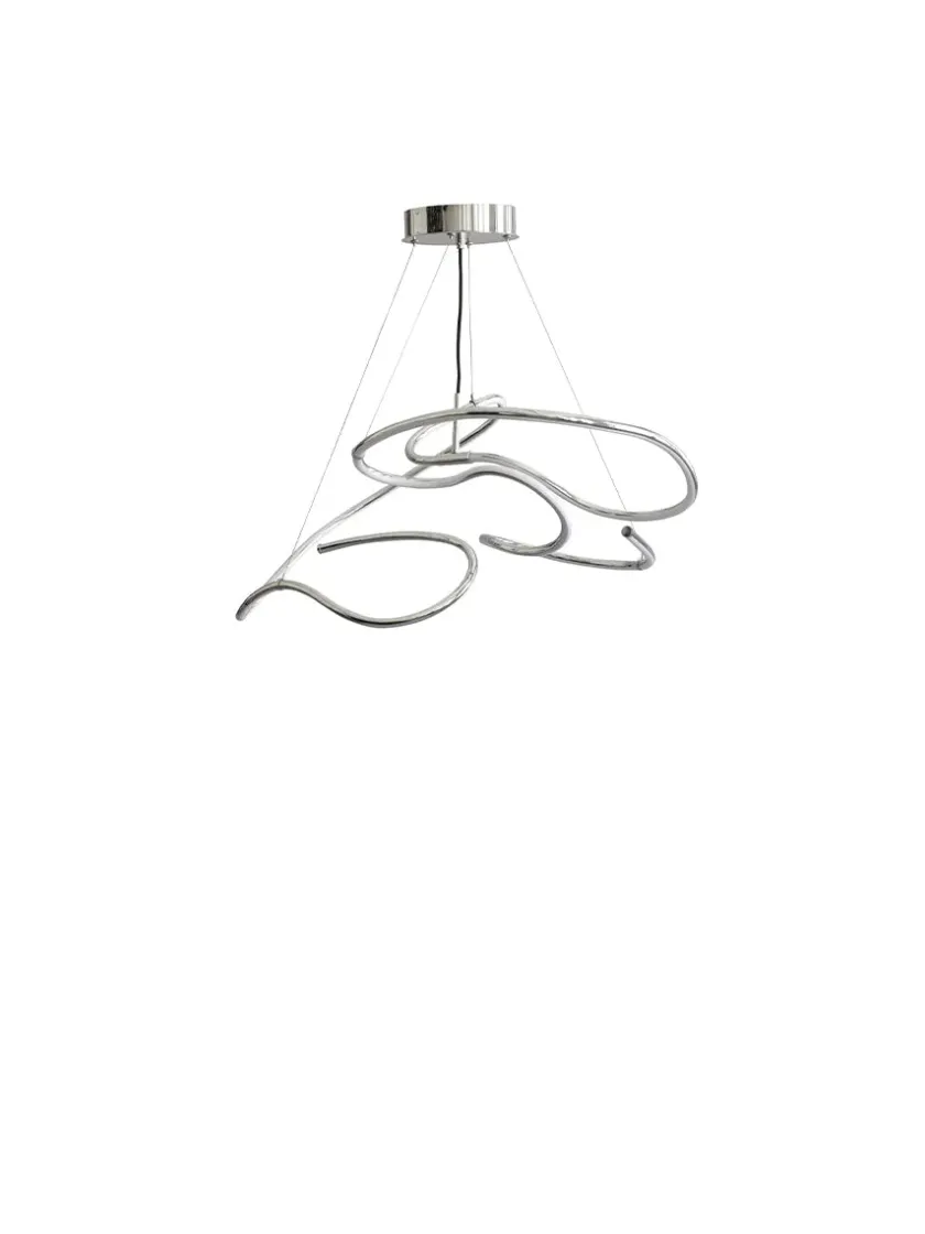 101 Copenhagen Ghost Chandelier, Mini, Chrome fra> Lysekroner|Spots