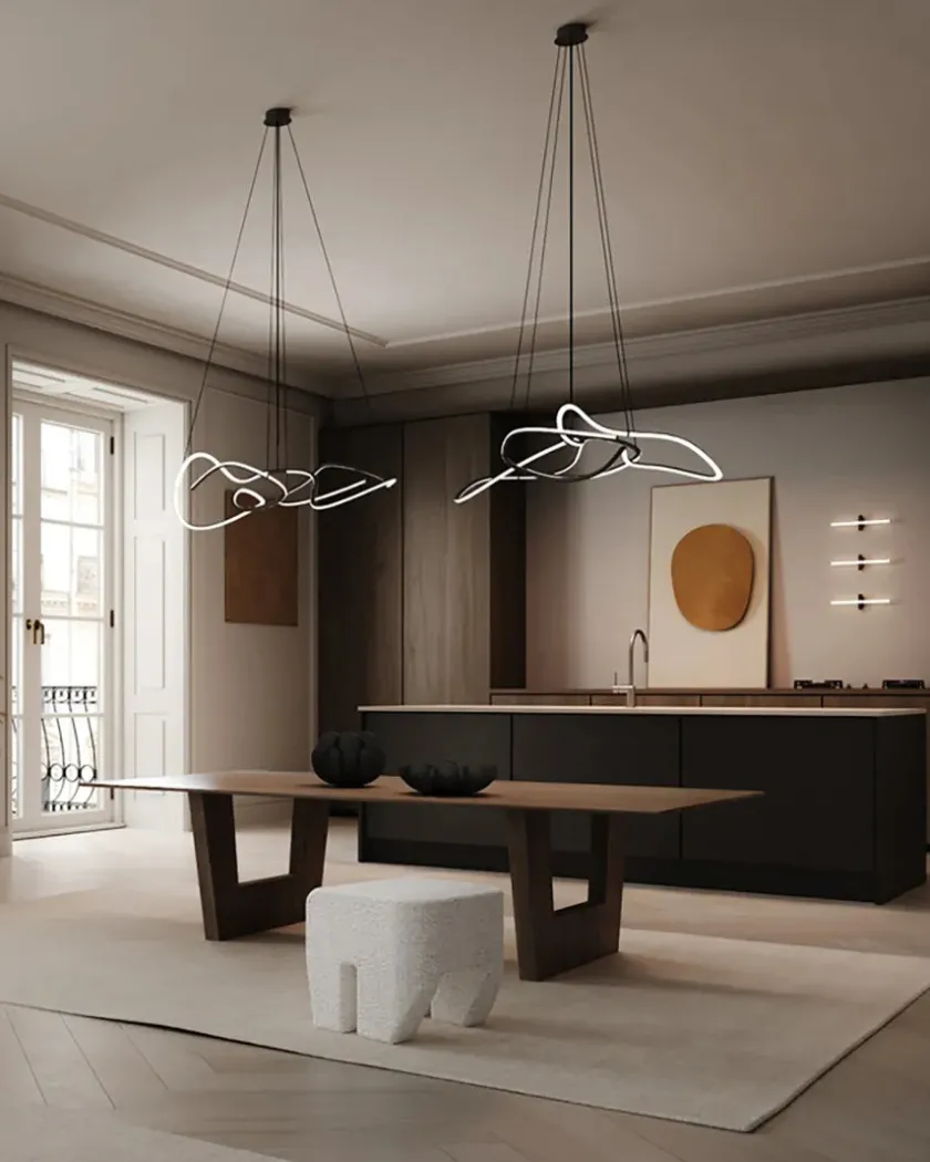 101 Copenhagen Ghost Chandelier, Mini, Chrome fra> Lysekroner|Spots