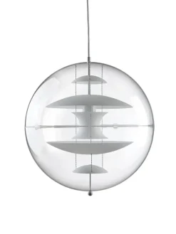 Verpan Globe, Brass Finish pendel Ø40 af Verner Panton><noscript><img width=