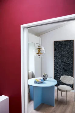 Verpan Globe, Coloured Glass pendel Ø40 af Verner Panton><noscript><img width=