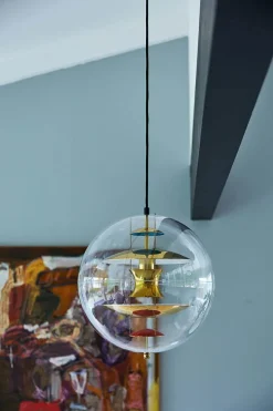 Verpan Globe, Coloured Glass pendel Ø40 af Verner Panton><noscript><img width=