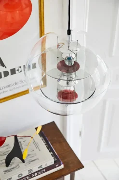 Verpan Globe, Coloured Glass pendel Ø40 af Verner Panton><noscript><img width=